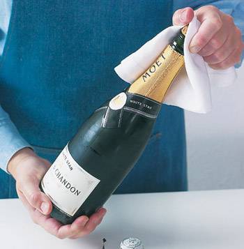 How to Properly Open a Champagne Bottle