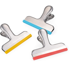 Durable Metal Chip Bag Clips Stainless Steel Kitchen Set Food Chip