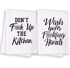 Funny Kitchen Tea Towels - I Make Pour Decisions - Humorous Flour Sack Dish  Towel - Hilarious Cleaning Cloth for Wine Lovers and Housewarming Gift 