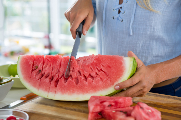 Yueshico + Stainless Steel Watermelon Slicer Cutter Knife
