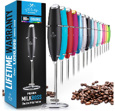 Electric Milk Frother Household Automatic Whisk Whipped Cream