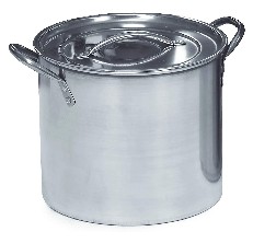 20 Quart Stock Pot Stainless Steel Large Kitchen Soup Big Cooking