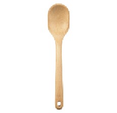 ECOSALL Nonstick Wooden Spoons For Cooking – 5 European Premium Spoons Set  - 100% Healthy and Natural Wooden Spatula – Long Handled, Strong, Durable