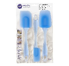 Mini Silicone Spatula Heat Resistant Long Handle Dual-Ended