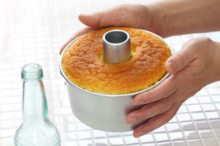 Miniature Baking Pan: Aluminum Chiffon Sponge Cake Pan With Lose Base Tiny  Baking 