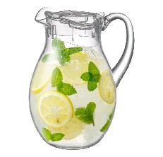Glass Pitcher With Lid High Borosilicate Pitchers For Drinks Leakproof  Glass Water Pitcher With Spout Elegant