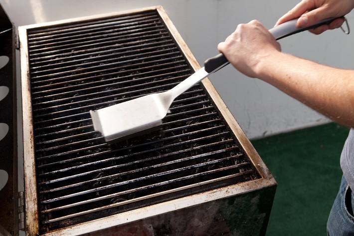 Bbq Grill Brush Grill Cleaner Barbecue Grill Brush And Scraper Non Scratch  Cleaning Best Compatible With Any Gr