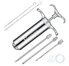 Ofargo Meat Injector, Meat Injectors for Smoking, 3 Marinade Injector Syringe Needles; Injector Marinades for Meats, Turkey, Beef; 2-oz, User Manual