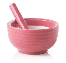 HIC Kitchen Mortar and Pestle for Grinding Spices and Herbs and Crushing  Pills, Fine-Quality Porcelain