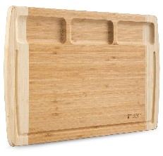 SMIRLY EXTRA LARGE ECO FRIENDLY PREMIUM BAMBOO WOOD CUTTING BOARD