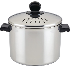 Mepra Italian Pasta Pot with Colander, 7QT, Stainless Steel on Food52