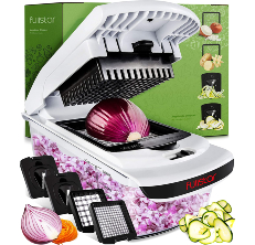 Review Analysis + Pros/Cons - Sedhoom 23 in 1 Vegetable Chopper Food Chopper  Onion Chopper Mandoline Slicer w Large Container 2nd Generation