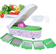 One Multi-functional Vegetable Chopper For Kitchen, Suitable For Dicing  Potatoes, Cucumbers, Carrots And Lemon, With Slicing And Dicing Feature And  Hand Protector