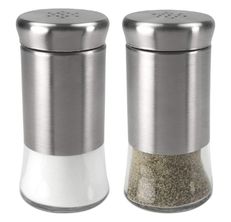 Premium Salt And Pepper Shakers With Adjustable Pour Holes