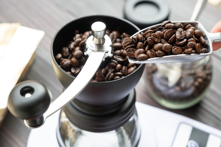 Walbest Manual Coffee Bean Grinder Wear Resistant Plastic No