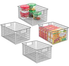 Improvements 6-pack Stacking Fridge Storage Bins - 20251980