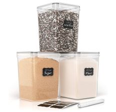 Best Airtight Containers for Flour and Sugar of 2023 [Updated
