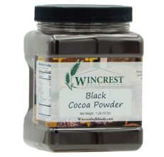 Black Cocoa Powder (1 lb) Bake The Darkest Chocolate Baked Goods, Achieve Rich Chocolate Flavor, All-Natural substitute for Black Food Coloring, Dutch