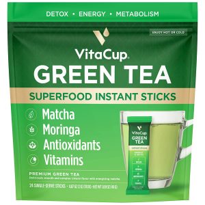 VitaCup Slim Instant Coffee Packets, Boost Diet & Metabolism, 30-count