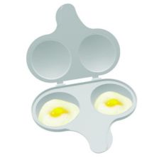 Kitzini Poached Egg Cup. Egg Coddler 4 Set. BPA Free. Microwave Egg  Poacher. Nonstick Egg Pod Perfect Silicone Egg Poacher. Easy to Use &  Clean. No