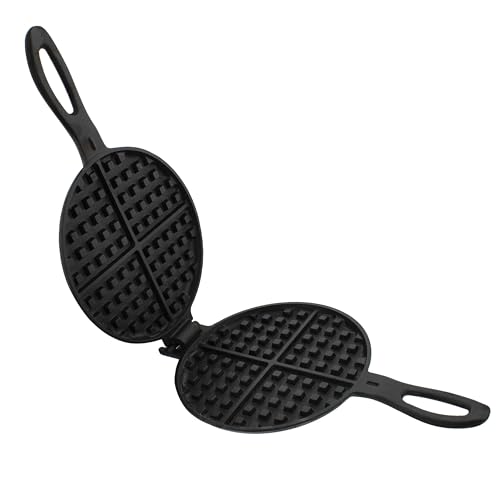 Lot45 Cast Iron Waffle Maker Pan