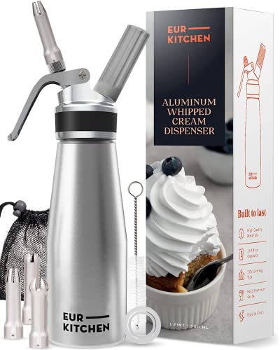 EurKitchen Professional Whipped Cream Dispenser