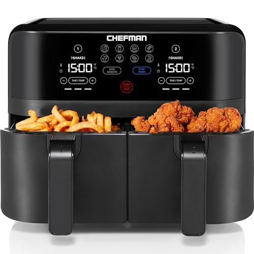 Chefman Air Fryer Dual TurboFry Touch
