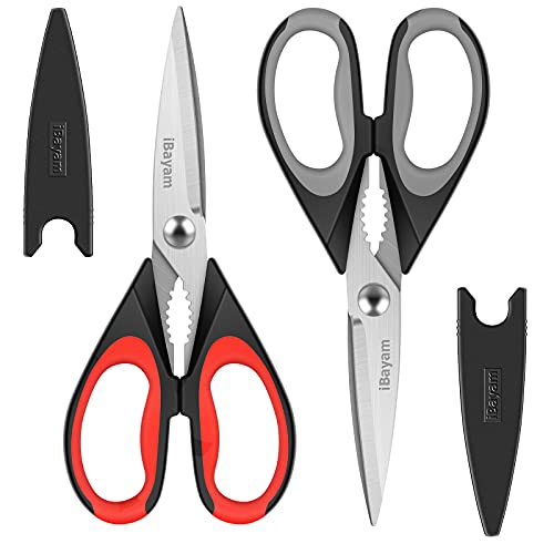 iBayam Heavy Duty Meat Shears 2-Pack