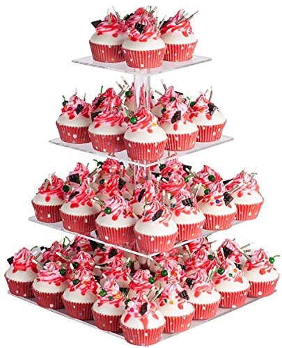 YestBuy Four-Tier Cupcake Stand