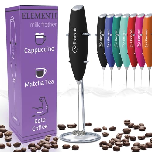 Elementi Handheld Electric Milk Frother