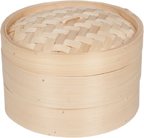 Trademark Innovations Bamboo Steamer Basket