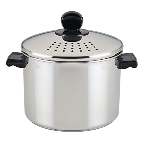 Farberware Classic Stainless Steel Pasta Pot With Strainer