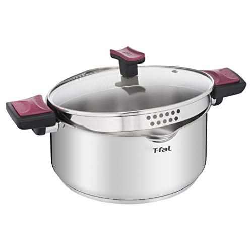 T-fal Stainless Steel Pasta Pot With Strainer