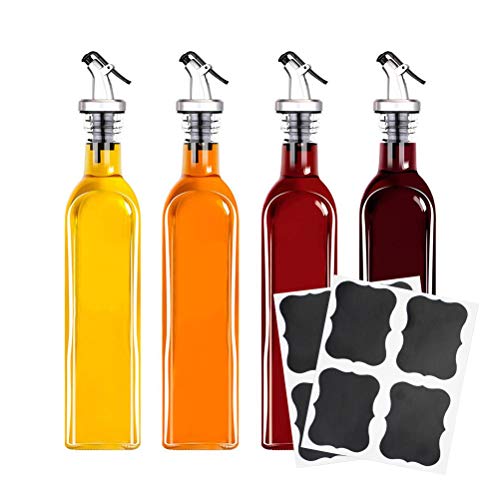 Tebery Oil and Vinegar Bottles