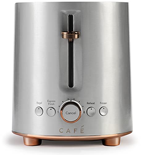 Café Express Two-Slice Stainless Steel Toaster