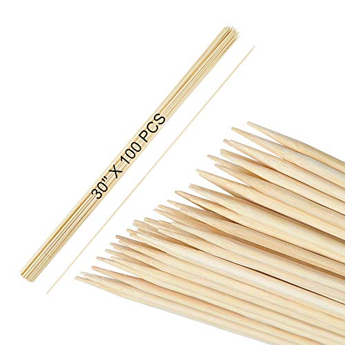 HOPELF Bamboo Marshmallow Roasting Sticks