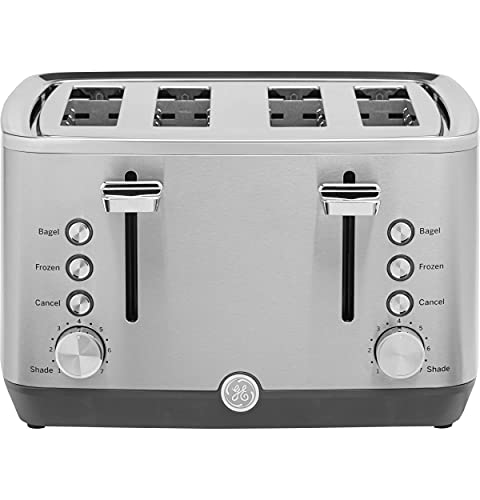 GE Stainless Steel Four-Slice Toaster