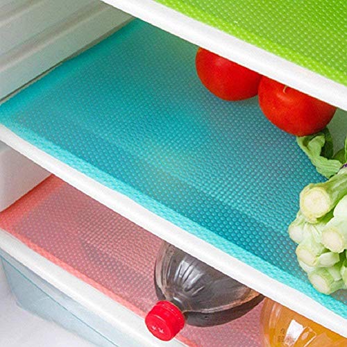 AKINLY 9-Pack Washable Refrigerator Mat