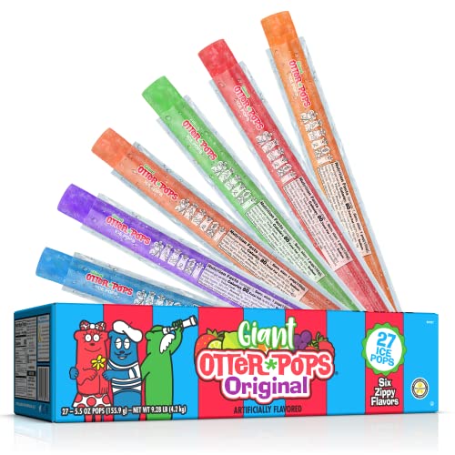 Otter Pops Original Fruit Popsicles