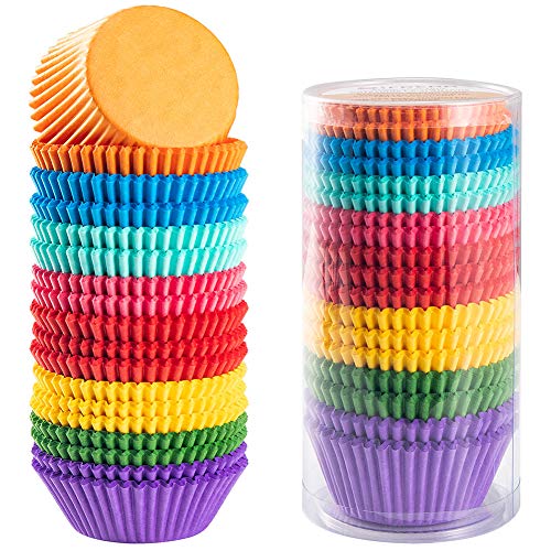 Gifbera Colorful Cupcake Liners