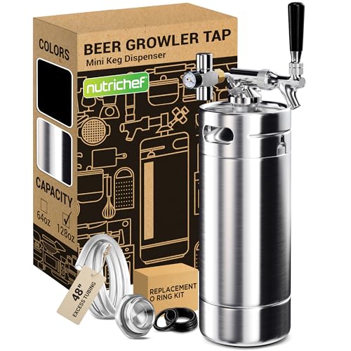 NutriChef Pressurized Growler Keg Dispenser