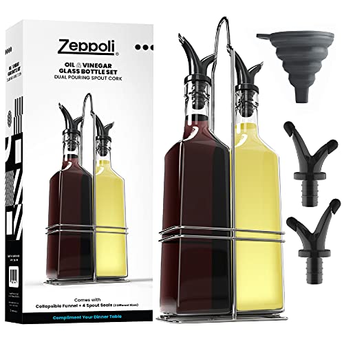Zeppoli Oil and Vinegar Bottles