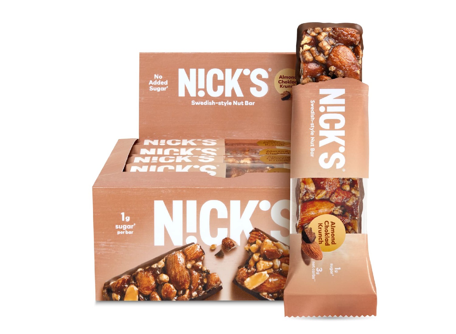 NICK'S Almond Chocolate Snack Bar