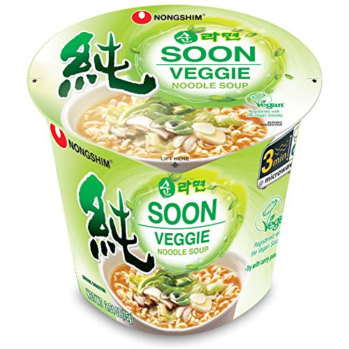 Nongshim Soon Six-Pack Vegan Ramen